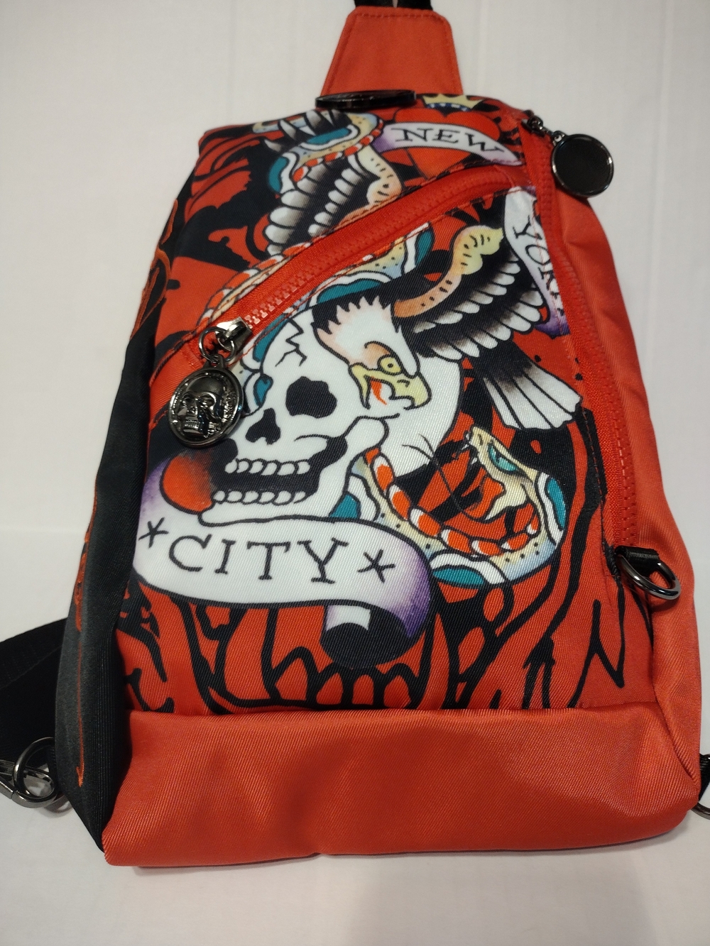 Ed Hardy One Shoulder Strap Backpack